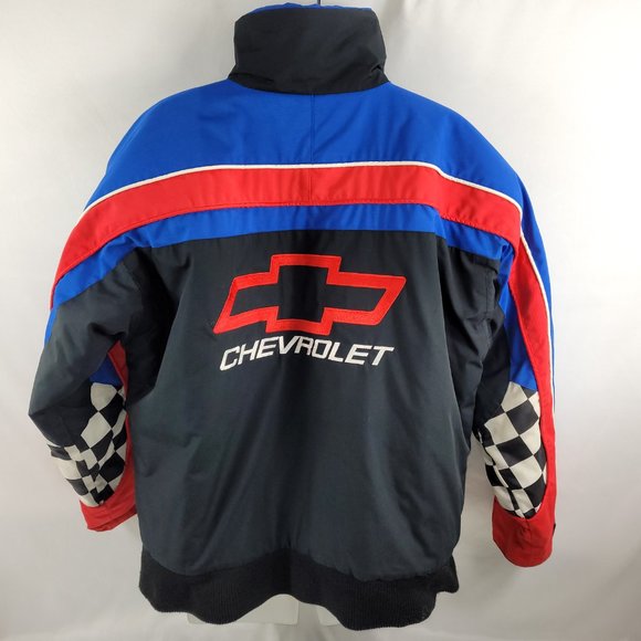 Chevrolet GMC Choko Motorsports Vintage 1990s Race Jacket Mens size Large - Picture 2 of 8